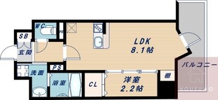 MODERN PALAZZO江坂AXIAの物件間取画像